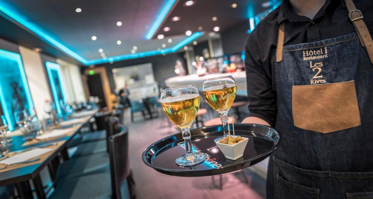 Logis Hotel Restaurant Les 2 Rives - A75, En Bordure De Riviere Banassac Εξωτερικό φωτογραφία